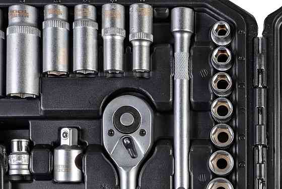 Набір ключів і насадок торцевих MASTERTOOL CRV 3/8" 39 шт 78-3039 Рівне