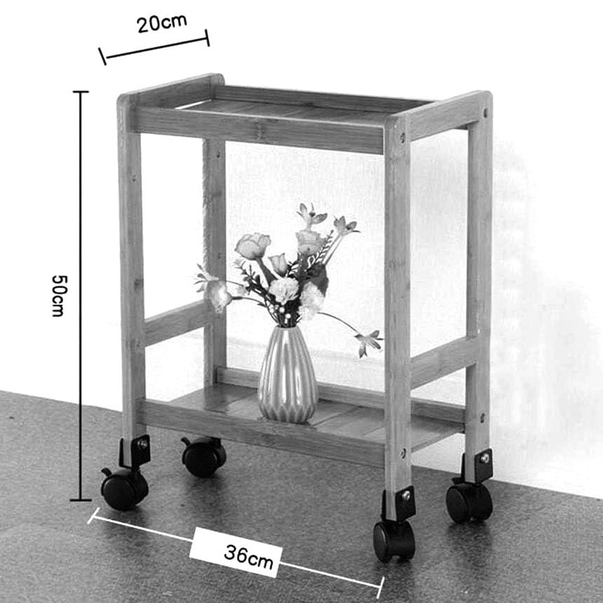 Етажерка для ванної на коліщатах "Сніготера" сієна Миколаїв - фото 2
