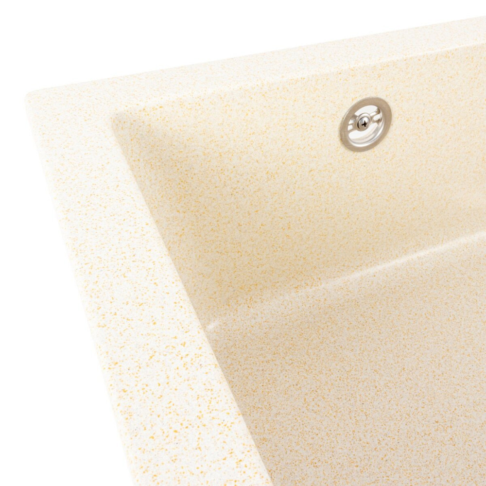 Гранітна мийка для кухні Platinum 7945 Paruana матова Пісок Коломыя - изображение 5