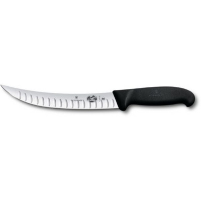Кухонний ніж Victorinox Fibrox Butcher 20 см Black (5.7223.20) Вінниця - фото 1