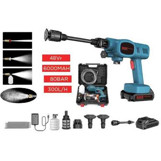 Мийка високого тиску для двору, Надійна побутова мийка високого тиску для дому, Компактна автомийка HJ-81 Львів