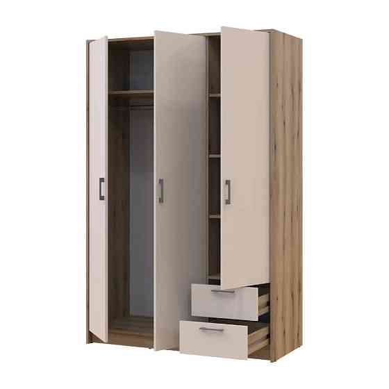 Шкаф для одежды Doros Ронди Дуб Артизан/Кашемир 3ДСП 121х52х195 DRS-011661 (80737815) Львов