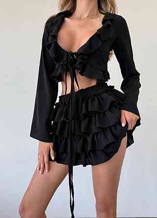 Жіночий привабливий повітряний комплект, креп жатка Одеса