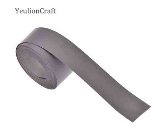 Светоотражающая лента для одежды для вшиванния 1 см на 450 см серый Киев