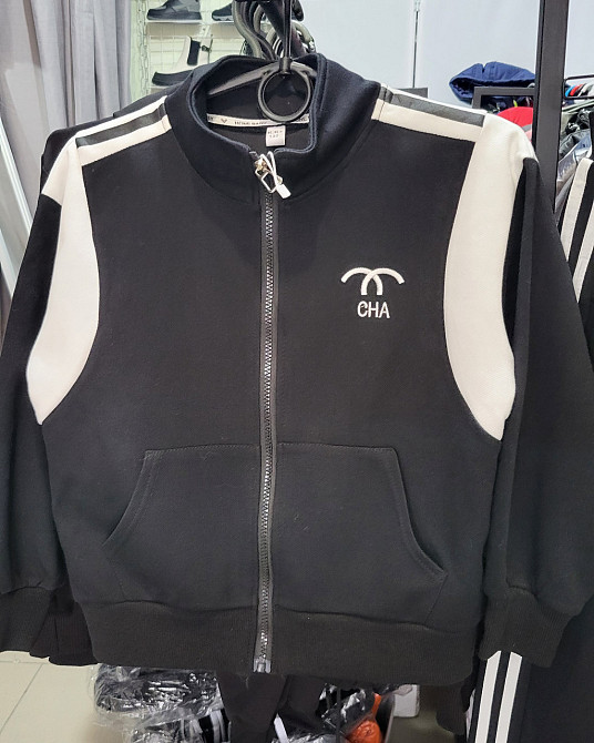 Детский спортивный костюм для девочки на молнии с лампасами на 6,7,8,9,10 лет Николаев - изображение 3