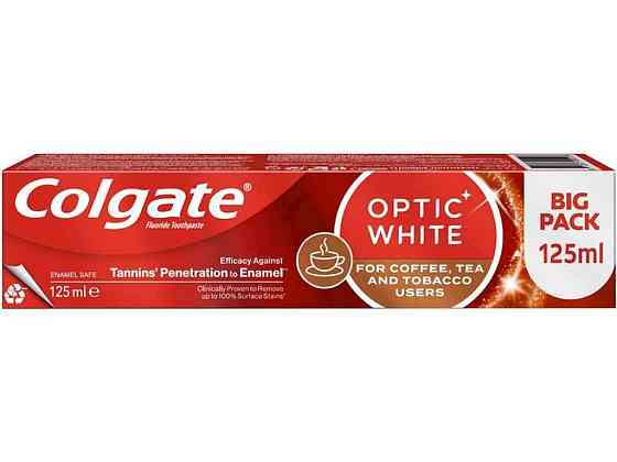 Зубна паста 125 мл Optic White Чай, Кава, Тютюн ТМ COLGATE Київ