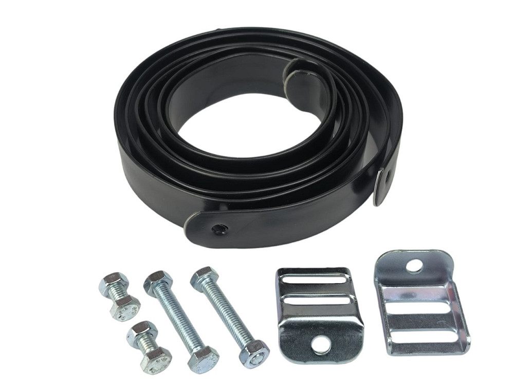 Кріплення балона 0,90х30x1300 мм (куточок 2 шт,болт 4 шт,стрічка в обплетенні 2 шт) циліндричного Мукачево - фото 1