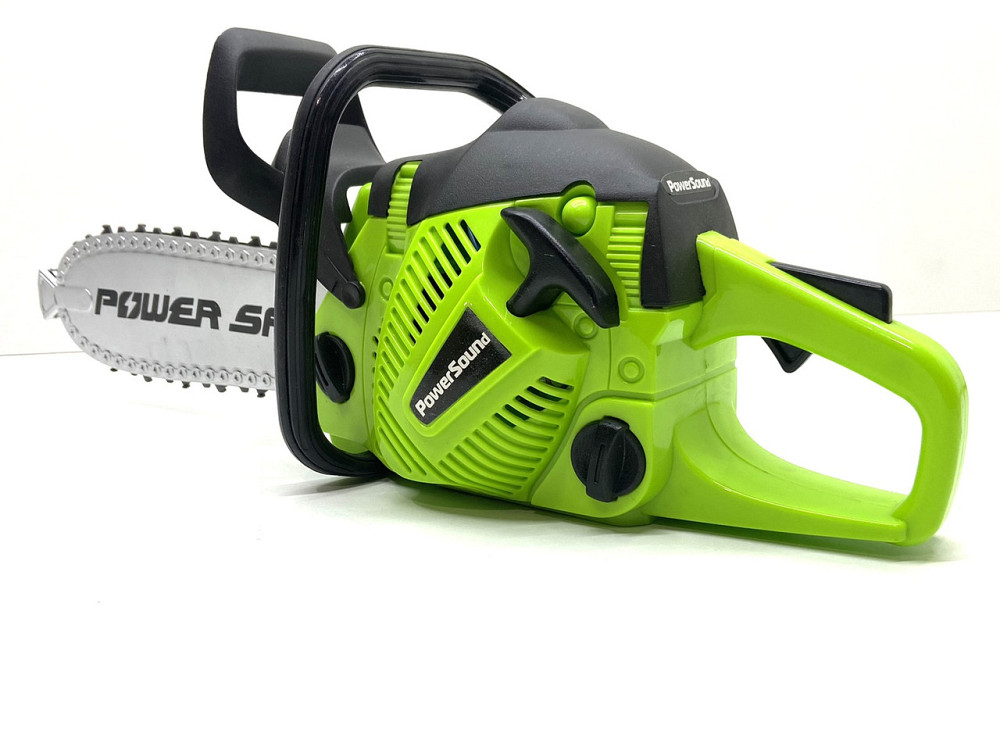 Бензопила Wei Da іграшкова звук рухома стрічка Салатова (192G) Чернігів - фото 2