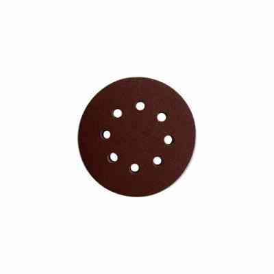 Круг зачистной Зеніт 125 мм с отверстиями под пылевывод (10 шт.) Р80 (12500080) Винница