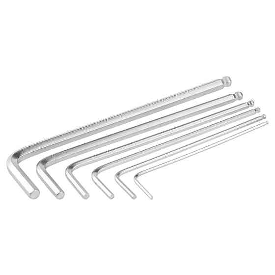 Ключи шестигранные 9шт 1.5-10мм CrV (средние слой) GRAD (4022185) Ровно