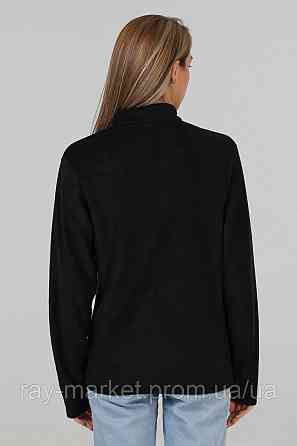 Кофта флисовая на молнии Ray Basic женская черная (U0501W-Black) S Киев