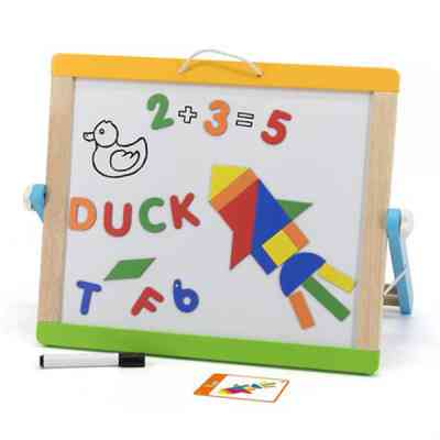 Набор для творчества Viga Toys доска магнитно-маркерная на подставке (44545) Винница