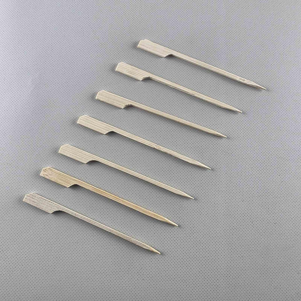 Деревянные бамбуковые шпажки Гольф 12см,100 шт (1 пачка) Харьков - изображение 1