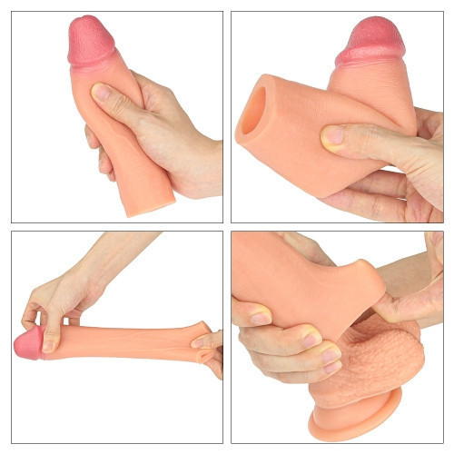 Насадка на член - Revolutionary Silicone Nature Extender Add 1