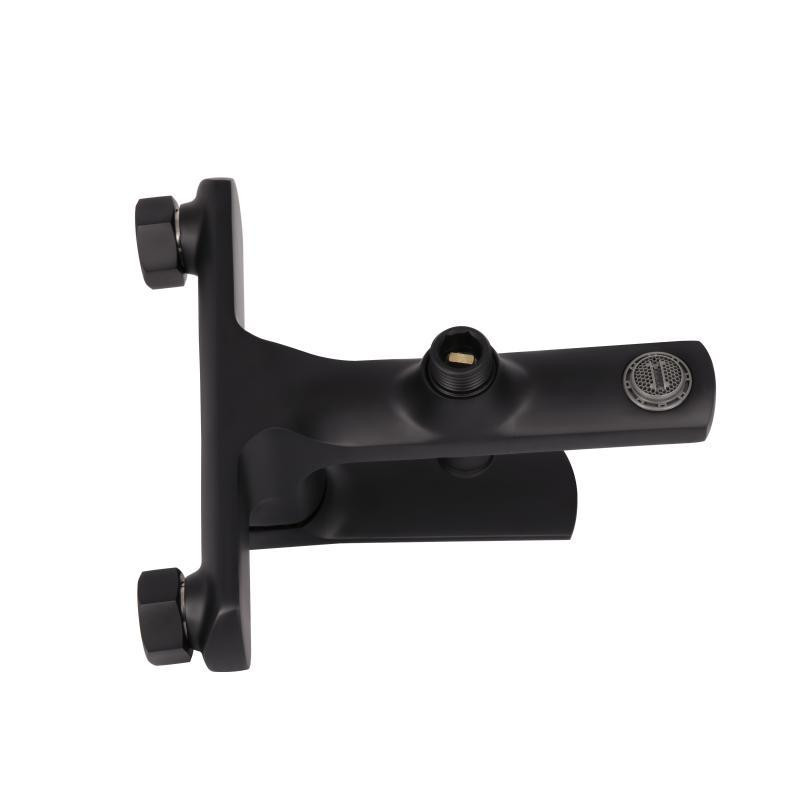 Смеситель для ванны Qtap Slavonice QTSLA259BLM45918 Black Matt Харьков - изображение 5