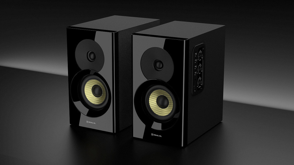 Акустична система REAL-EL S-470 Black ( Чорний ) Харьков - изображение 8