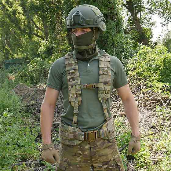 Ремені плечові (лямки) м'які для тактичних поясів РПС Мультикам Київ