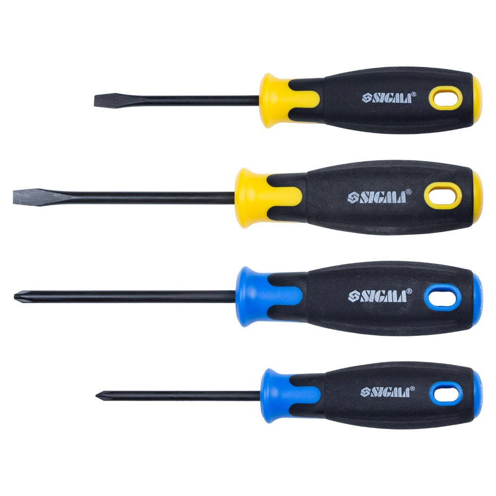 Sigma Набор отверток вороненых 4шт CrV SIGMA (4007651) Коломыя - изображение 1