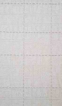 Шпалери вінілові на флізеліні AdaWall Signature1.06х10 під шкіру смуги структурні світло-бежеві Київ