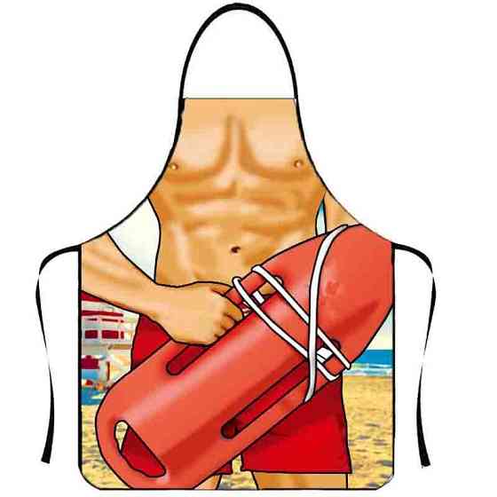 Фартух прикольний чоловічий Рятівник 75 на 55 см різнобарвний Київ