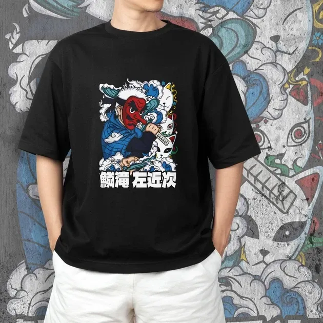 Футболка для подростка мальчика с принтом Клинок, рассекающий демонов Саконджи Урокодаки Размер 160 Anime10451 Днепр - изображение 3