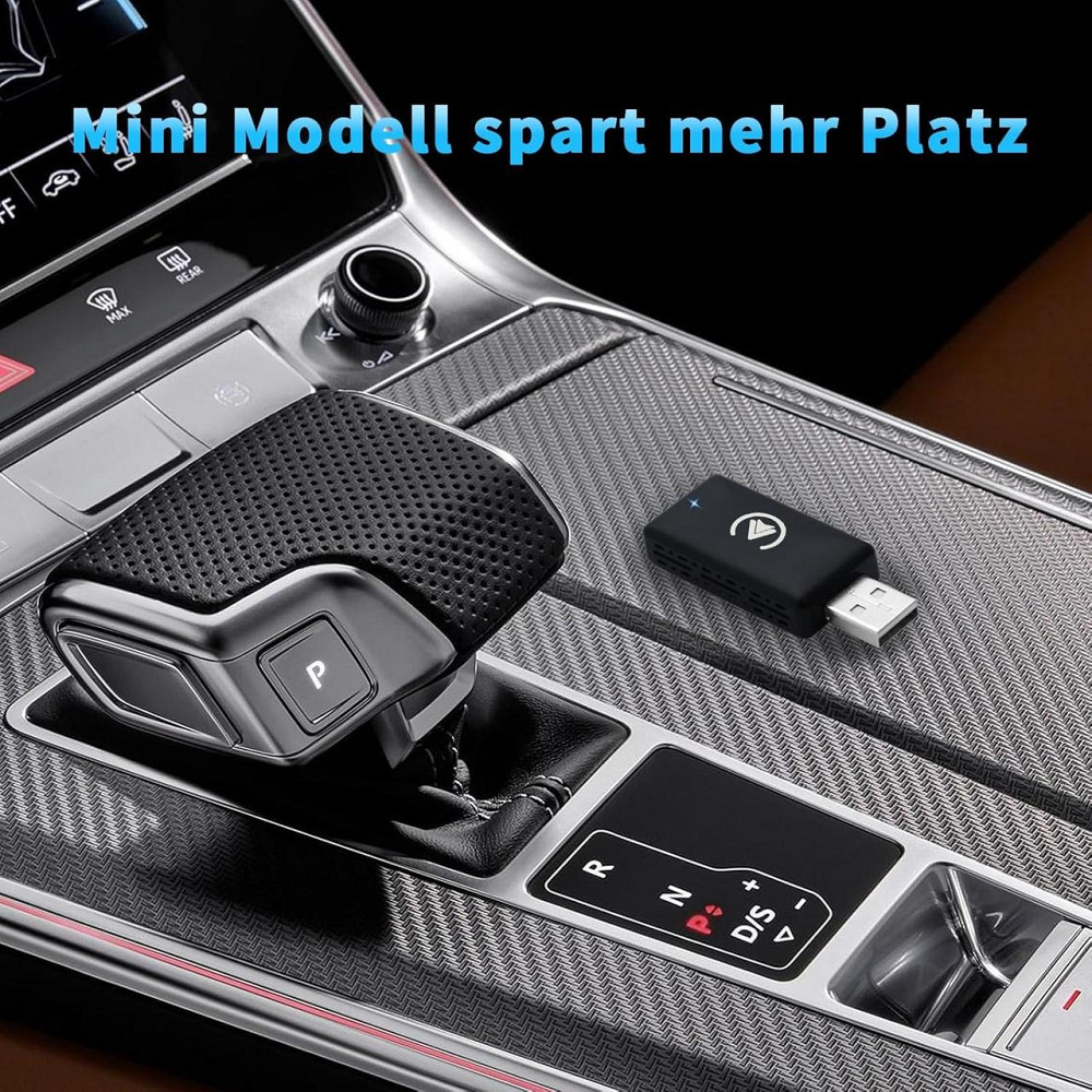 CarPlay Android Auto бездротовий адаптер 2в1, донгл для дротового автомобільного штатного карплей для iPhone iOS 10+, Android 11+ Київ - фото 5