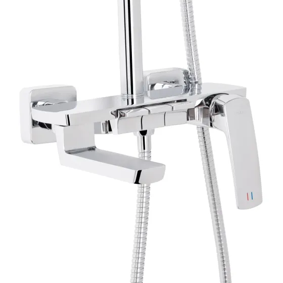 Душова система універсальна Qtap Tern на три споживачі (з виливом) QTTER111CRM47591 Chrome Київ