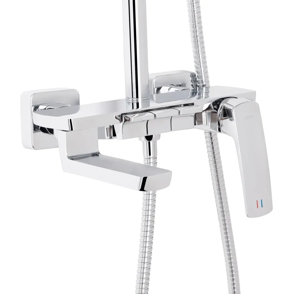 Душова система універсальна Qtap Tern на три споживачі (з виливом) QTTER111CRM47591 Chrome Київ - фото 4