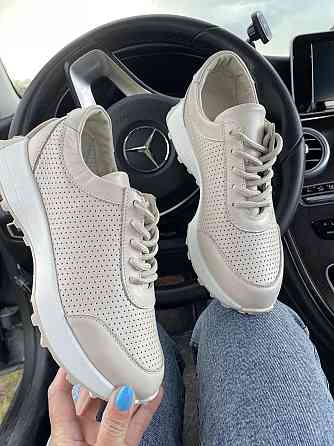 Zemira Кросівки жіночі ZEMIRA 188/8344 ST бежеві (весна-літо, шкіра натуральна) (5034) Коломыя