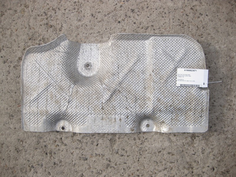 Mercedes-Benz  A1666821100 Захисний тепловий екран над випускною трубою позаду GL X166 Одеса - фото 1