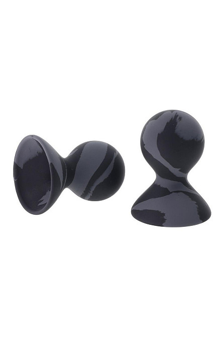 Вакуумные помпы для сосков Sportsheets Velvet Noir силиконовые, черные, 2 шт Sex Aura Киев - изображение 2