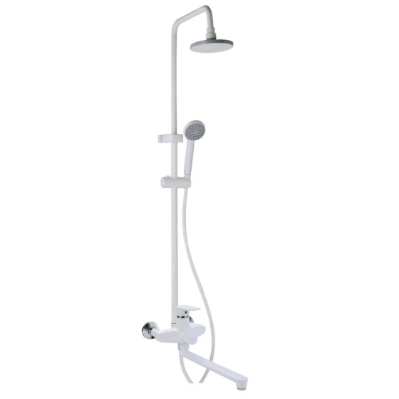 Душова колона зі змішувачем PLAMIX OSCAR-006-J WHITE   ( PM0701 ) 24864 Харків