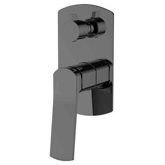 Змішувач прихованого монтажу VOLLE SOLO pistola gris на 2 споживачі графіт Київ