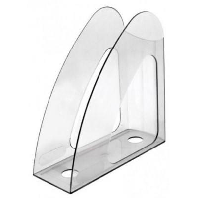 Лоток для паперів Арника вертикальний ВЕСЕЛКА, прозорий (80612) Вінниця - фото 1