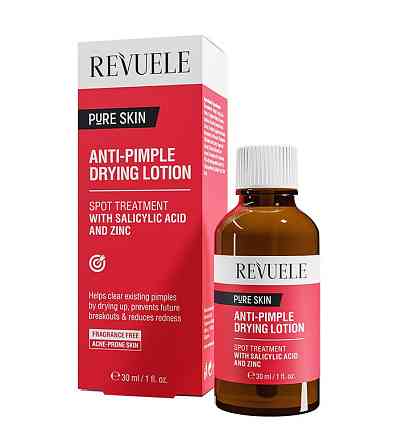 Лосьон для подсушки прыщей Anti-Pimple Revuele 30 мл Киев