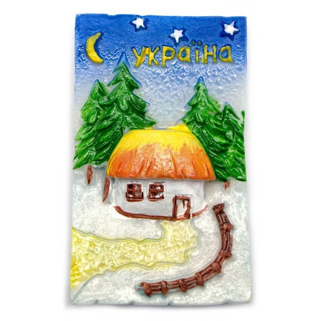 Магніт на холодильник український Ніч на хуторі Київ - фото 1