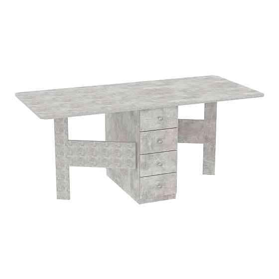 Стол-тумба №5 Комби, Бетон, 380х800х750 Львов