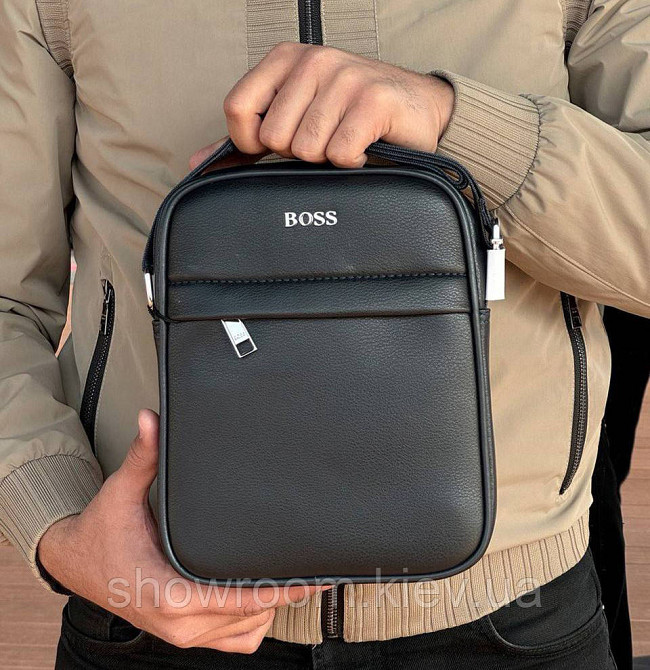 Мужская брендовая сумка Boss (0122-2) Киев - изображение 1
