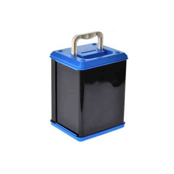 Дитяча скарбничка-сейф WF-3015H(Blue) музика, світло, пароль, імітація відбитка Вінниця