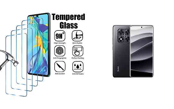 Захисне скло ArmorGlass для Xiaomi Redmi Note 14 Pro, 14 Pro 5G – стійке до подряпин та ударів Київ