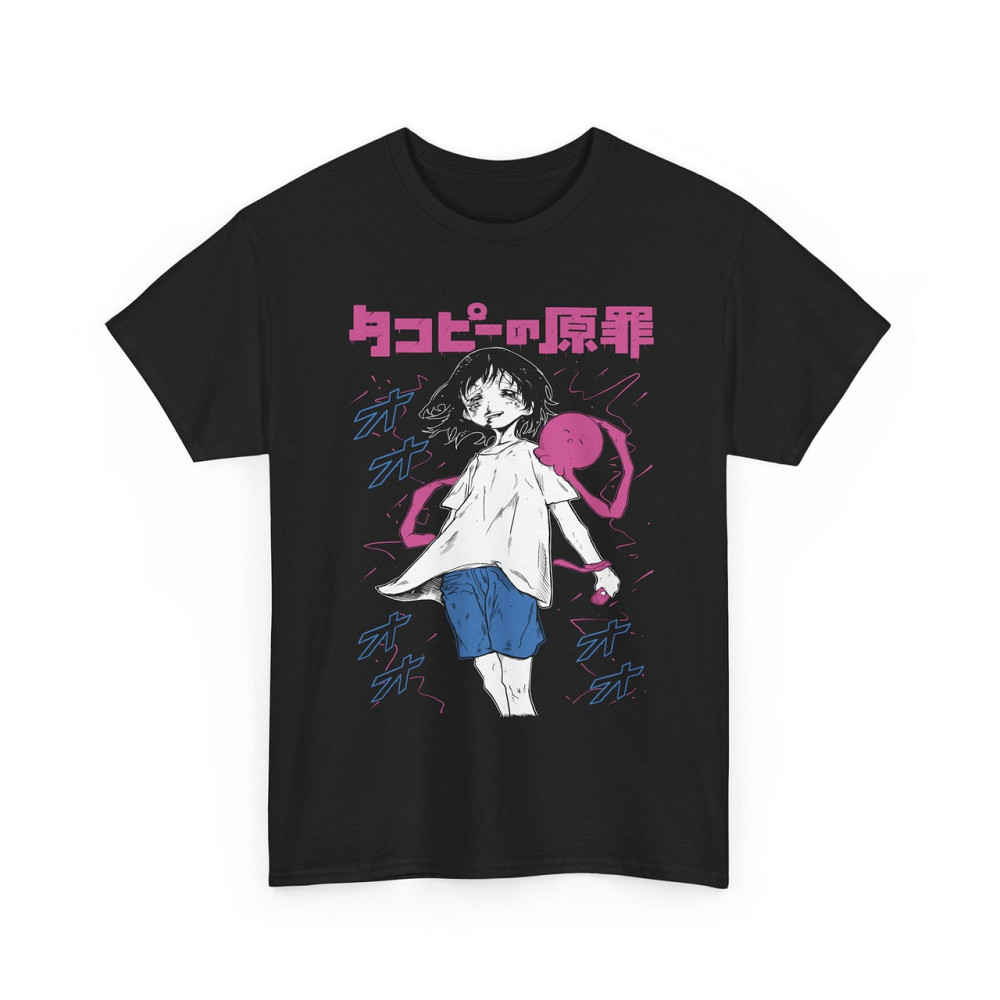 Футболка аниме Аниме Гирл Фуннй Гифт оверсайз (S/M/L) Черний AnimeJ0377 Днепр - изображение 4