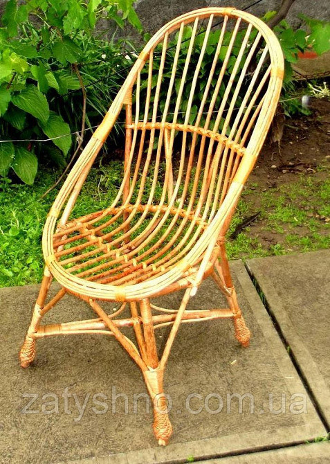 Балкоонное плетеное кресло из лозы Киев - изображение 2