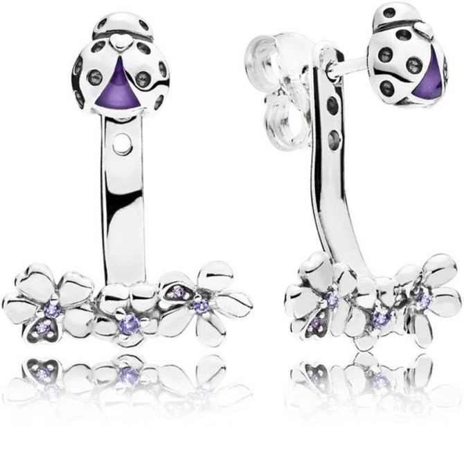 Серебряные серьги «Божья коровка» 297123NLCMasterSem Киев - изображение 1