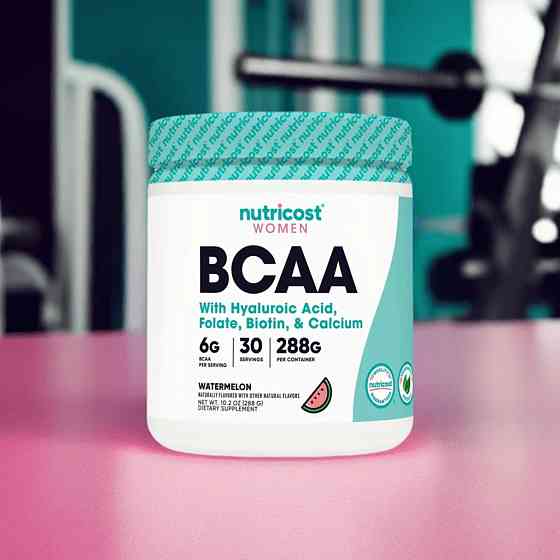 Women, BCAA With Hyaluronic Acid, Folate, Biotin, & Calcium 288 g (Watermelon) Луцк