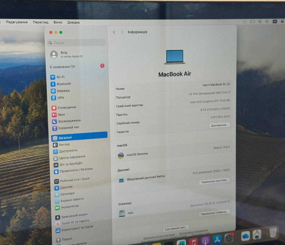 MacBook Air 13.3 i5 8/256gb Rose Gold Питательный. Харьков - изображение 1