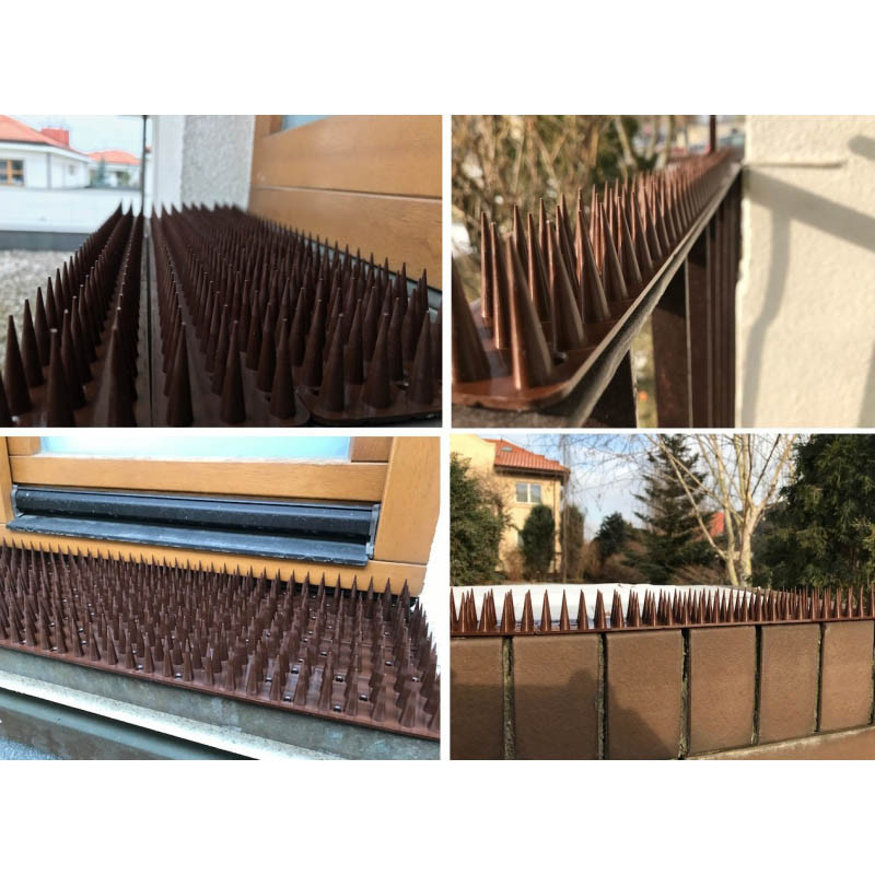 Шипы от птиц и животных 0.5 м (высота 3 см), зеленые Днепр - изображение 9