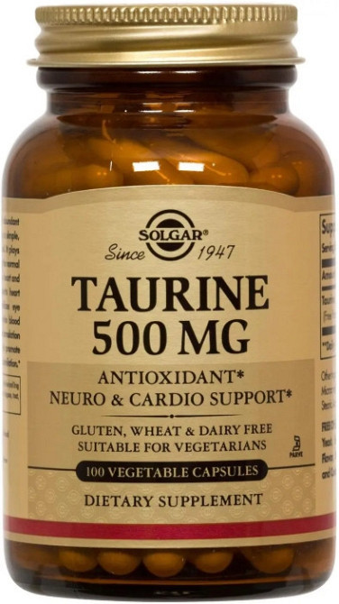 Таурин Solgar Taurine 500 мг 100 капс Київ - фото 1