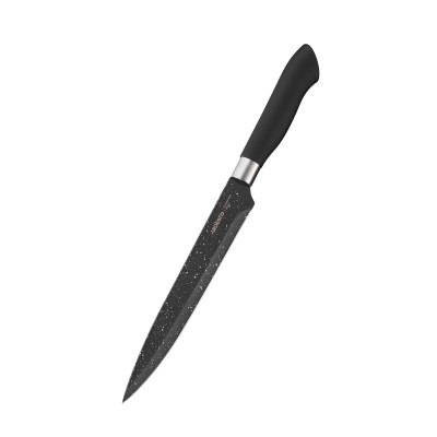 Набір ножів Ardesto Gemini, 6 предметів, нержавіюча сталь, пластик, чорний (AR2105BL) Вінниця - фото 7