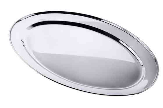 ПОДНОС БАРНЫЙ ИЗ НЕРЖАВЕЮЩЕЙ СТАЛИ ОВАЛ 60 Х 40 СМ (ШТ) 1760 ABA-OPT Одесса