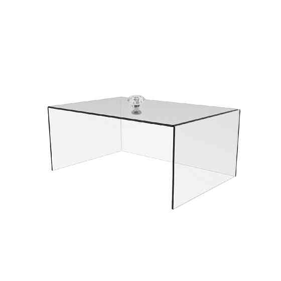 Кришка для тарілки для сиру EKOSTAR із акрилу 420х320х200 Київ